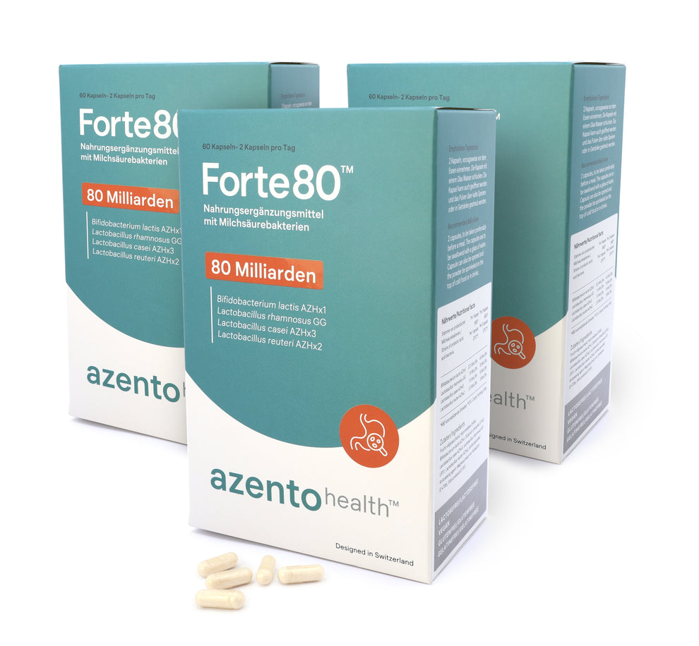 Buy Forte80 3-Month Supply - Premium Probiotic Supplement for GLP-1